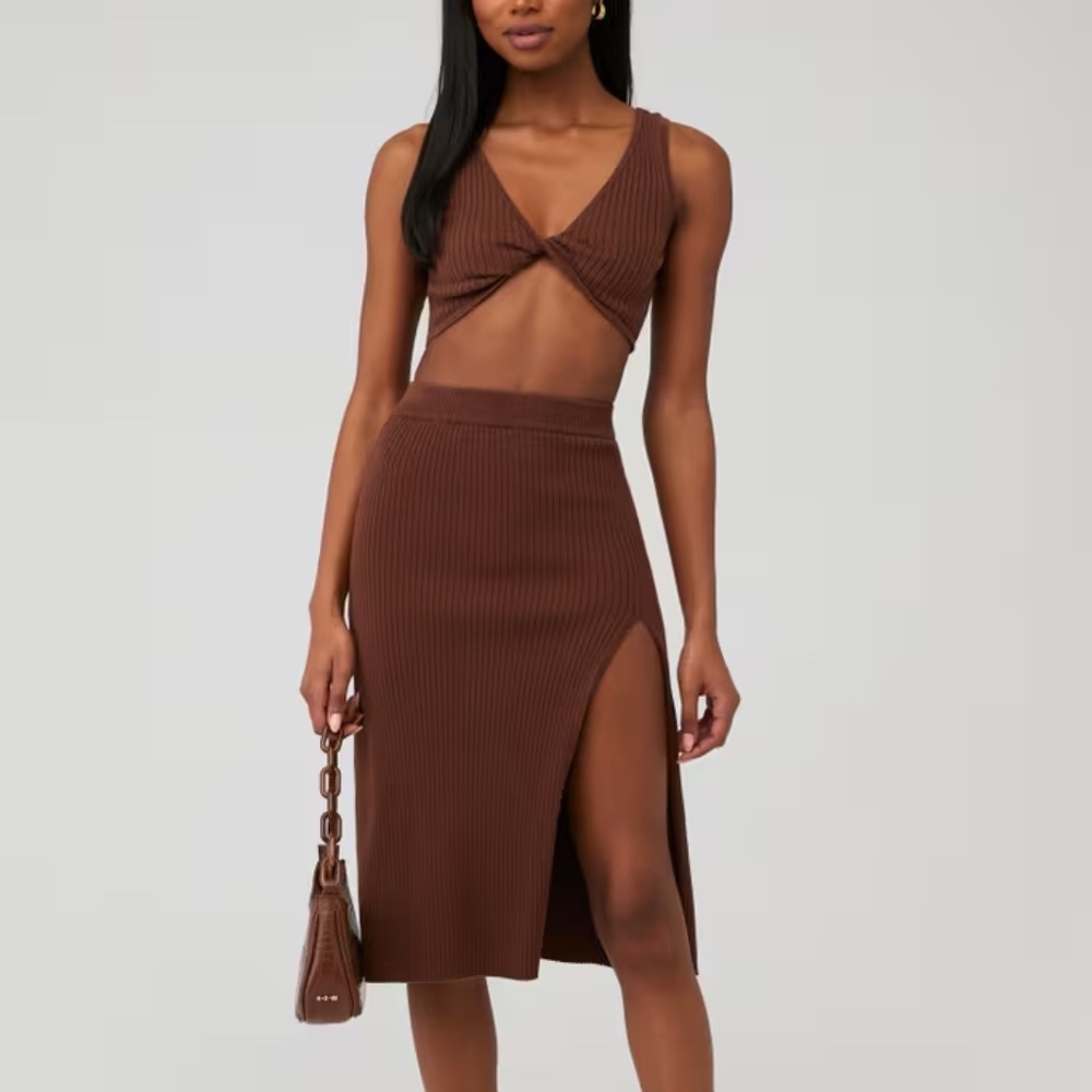 LINE & DOT Celia Set in Chocolate - Size XS